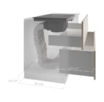 Ventilatsiooniseadmega pliidiplaat Elica NIKOLATESLA SWITCH