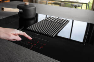 Elica õhupuhasti koos pliidiplaadiga NIKOLATESLA LIBRA BL/F/83