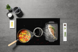 Elica pliidiplaat koos õhupuhastiga NIKOLATESLA SWITCH BL/F/83