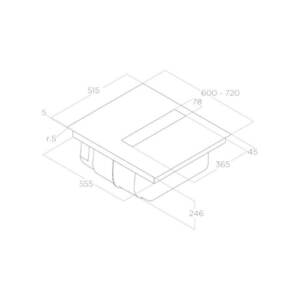 Elica pliidiplaat koos õhupuhastiga NIKOLATESLA FIT BL/A/60