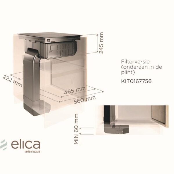 Ventilatsioonitorude komplekt KIT0167756 retsirkulatsioonisüsteemi jaoks