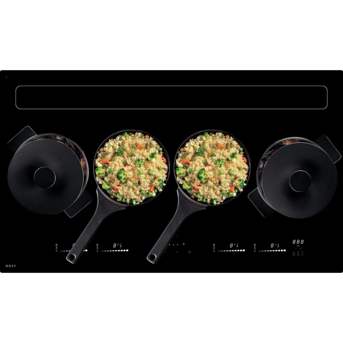 Pliidiplaat koos õhupuhastiga NOVY Panorama Pro 1821