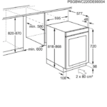 Integreeritav veinikülmik AEG AWUD040B8B