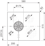 Pliidiplaat koos õhupuhastiga BORA PURSA