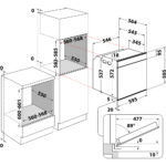 Integreeritav ahi Whirlpool W9OS24S1P isepuhastuv
