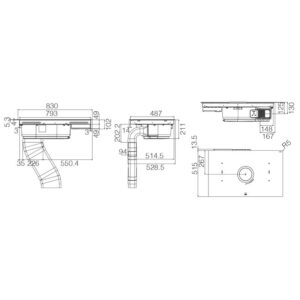 Elica NIKOLATESLA SWITCH GLOW välisringlus joonis