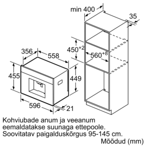 Integreeritav kohvimasin NEFF C17KS61G0