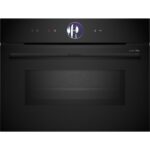 Integreeritav kompaktahi mikrolainefunktsiooniga Bosch CMG936AB1S