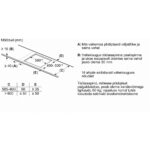 bosch 60cm pliidiplaadi joonis