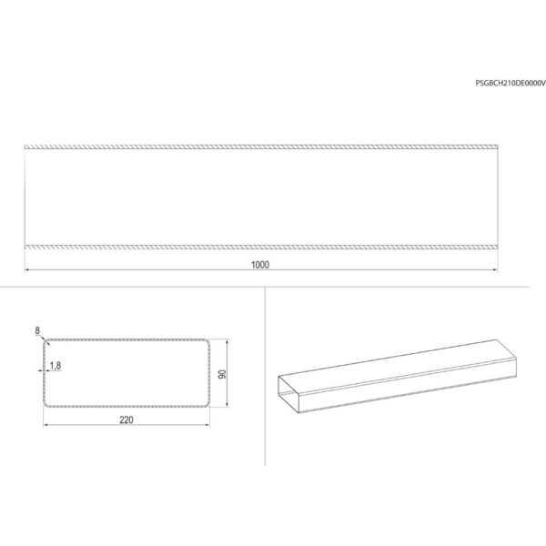 Ventilatsioonitoru plastik AEG M2CKCF05