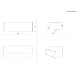 Ventilatsioonitoru vertikaalne liitmik 90° plastik AEG M2CKCF11 - Image 2