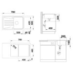 BLANCO SONA 45 S valamu JOONIS