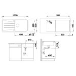 BLANCO SONA XL 6 S valamu joonis