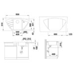 BLANCO ZIA XL 9 E valamu - Image 10