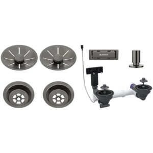 BLANCO InFino kaks äravoolukomplekti nupuga avatav 207444