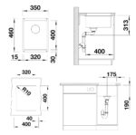 BLANCO SUBLINE 320-U valamu