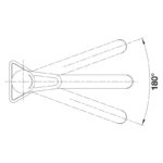 BLANCO WEGA II köögisegisti joonis