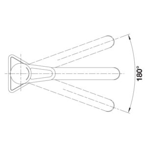 BLANCO WEGA II köögisegisti joonis