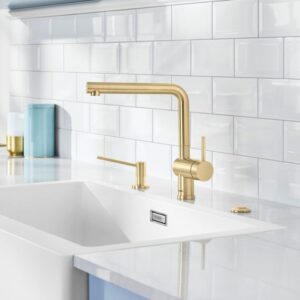 BLANCO LINUS köögisegisti PVD satiin kuld 526683