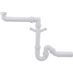 Sifoon ruumi säästva toruga köögivalamule 137287