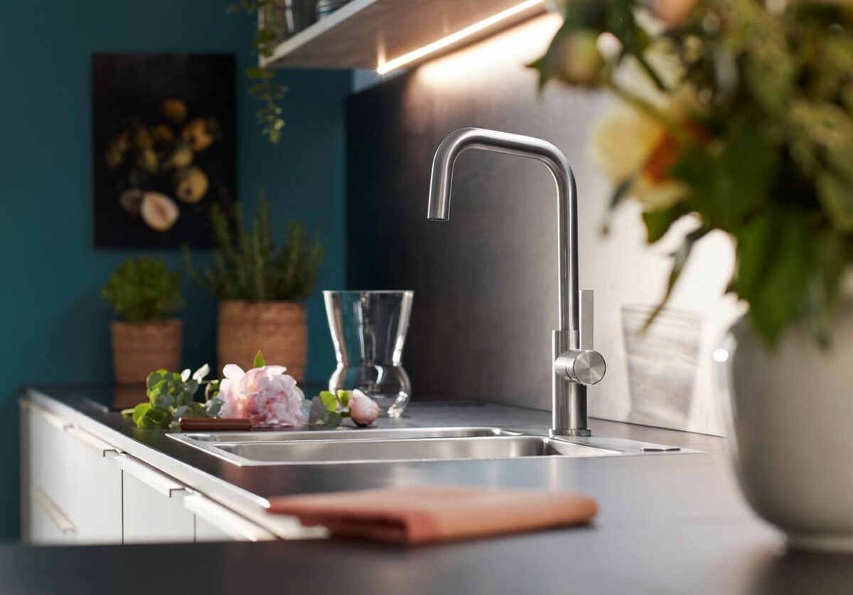 BLANCO JANDORA köögisegisti harjatud roostevaba teras 526615 BLANCO JANDORA köögisegisti harjatud roostevaba teras 526615