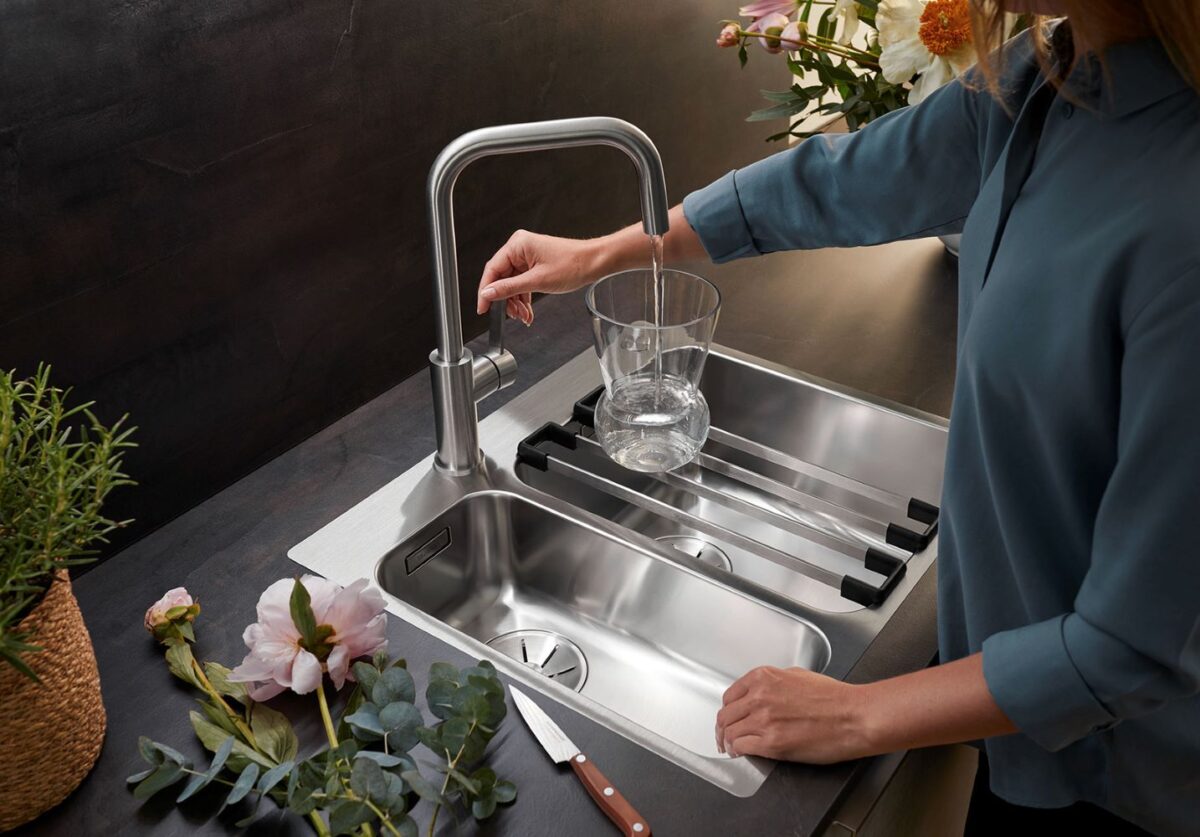 BLANCO JANDORA köögisegisti harjatud roostevaba teras 526615 BLANCO JANDORA köögisegisti harjatud roostevaba teras 526615