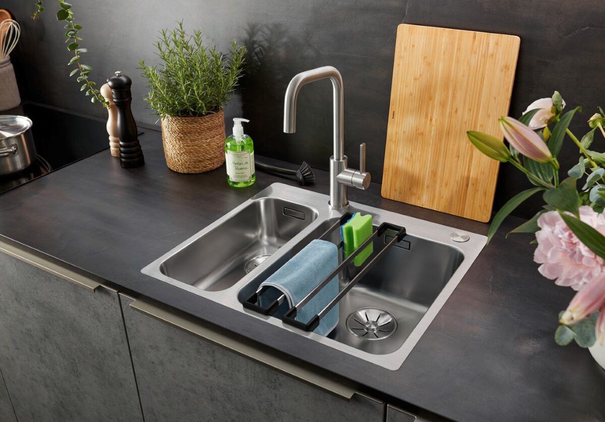 BLANCO JANDORA köögisegisti harjatud roostevaba teras 526615