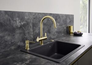 BLANCO LATO seebidosaator PVD satiin kuld 526699