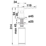 BLANCO LATO seebidosaator joonis