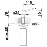 BLANCO LIVIA seebidosaator joonis