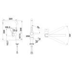 BLANCO LANORA-F köögisegisti harjatud roostevaba teras - Image 10