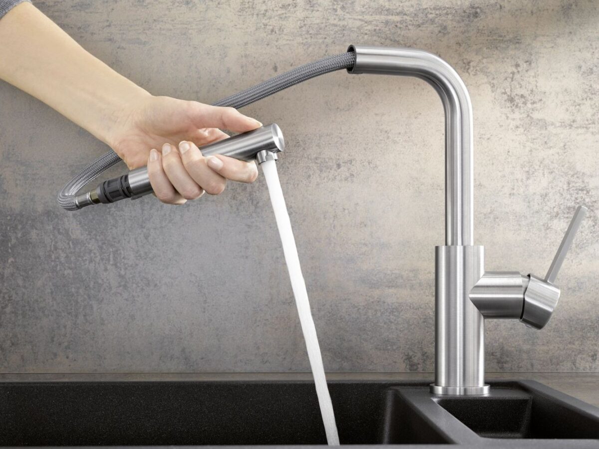 BLANCO LANORA-S köögisegisti harjatud roostevaba teras - Image 2