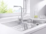 BLANCO LARESSA-F köögisegisti kang vasakul kroom