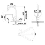 BLANCO MIDA köögisegisti kroom - Image 4