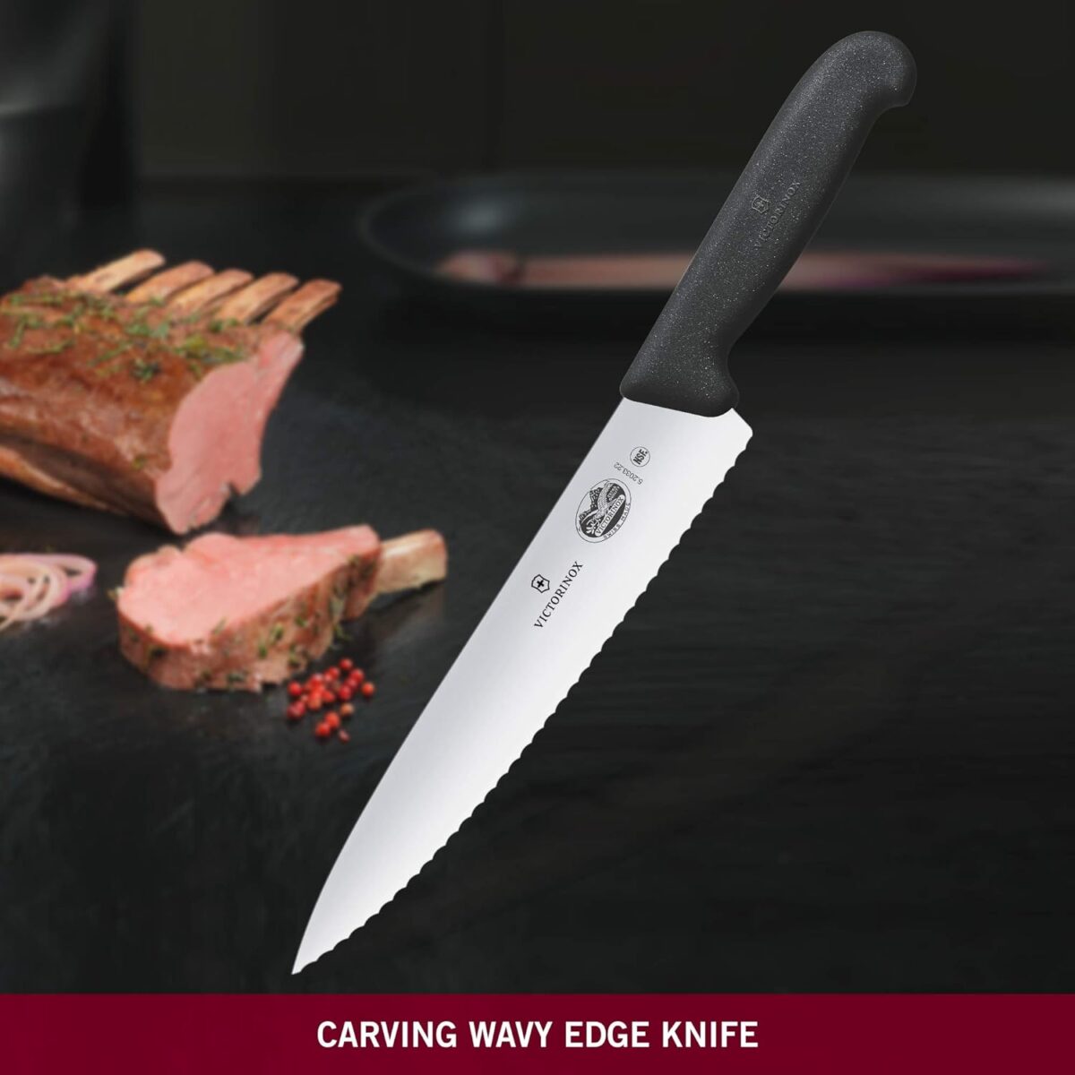 Kokanuga Victorinox 22cm Fibrox laineline tera - Image 2