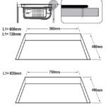 Pliidiplaat õhupuhasti ELICA NIKOLATESLA VELVET paigaldus