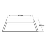 Pliidiplaat õhupuhasti ELICA NIKOLATESLA joonis