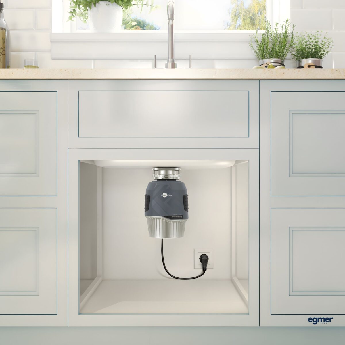 Jäätmepurustaja - köögihunt EVOLUTION PLUS 1000SR 80384T-ISE