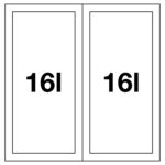 BLANCO sorter 16+16 liitrit