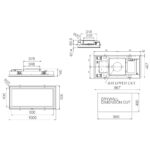 Õhupuhasti Elica SKYDOME NO MOTOR A100 joonis