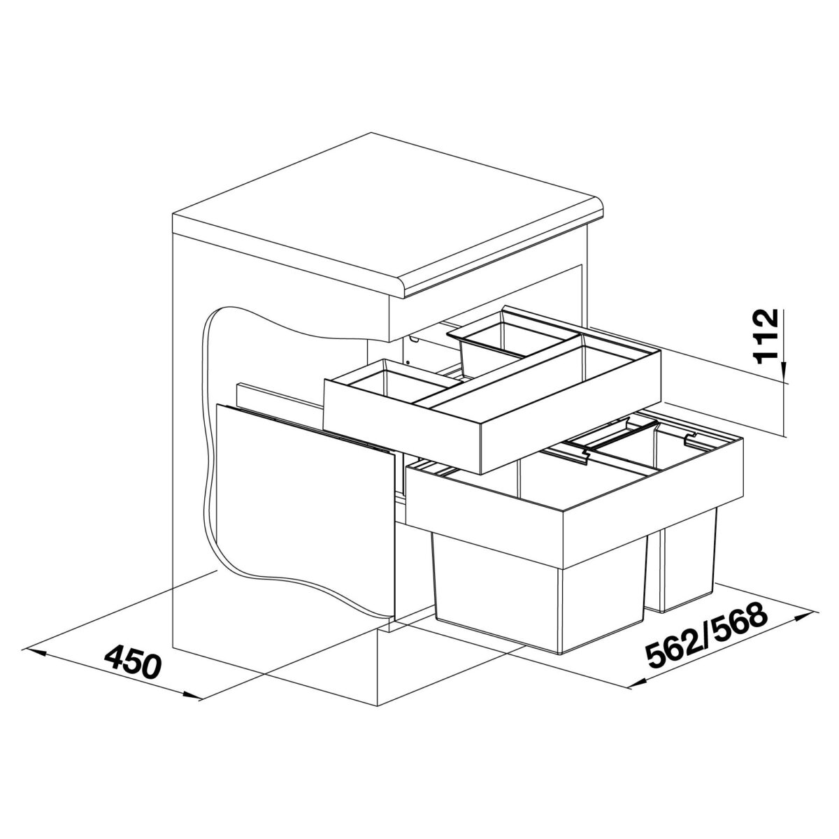 BLANCO Orga II organisaator 526212