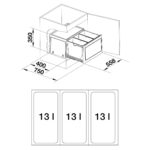 BLANCO sorter BOTTON Pro 603 Automatic 517470