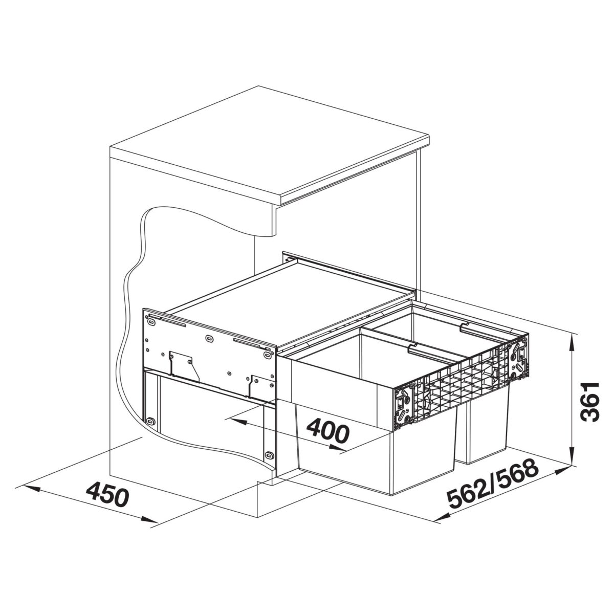 BLANCO sorter SELECT II 602 526203