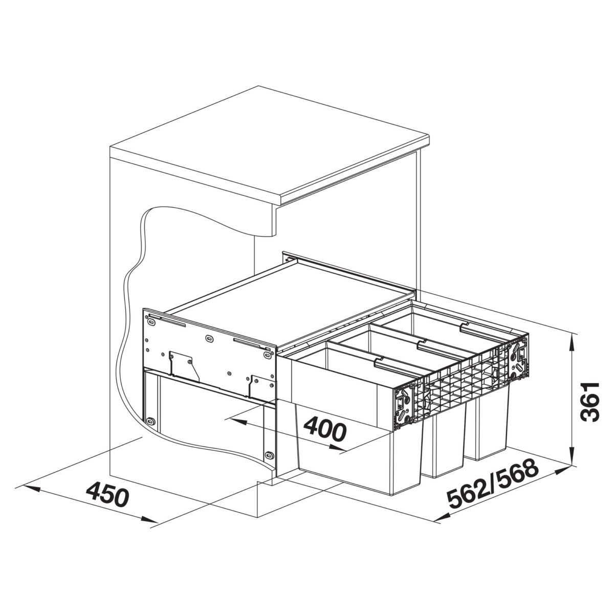BLANCO sorter SELECT II 603 526204 BLANCO sorter SELECT II 603 526204