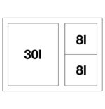 BLANCO sorter SELECT II XL 60/3 - Image 3