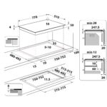 Induktsioonpliidiplaat Whirlpool WFS1577CPNE