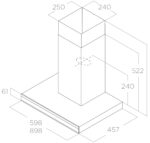 Õhupuhasti ELICA ADÉLE joonis