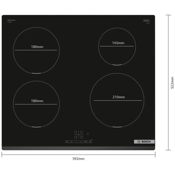 Bosch PIE631BB5E induktsioonpliidiplaat