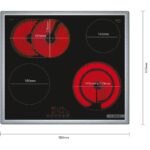 Bosch PKN645BB2E keraamiline pliidiplaat