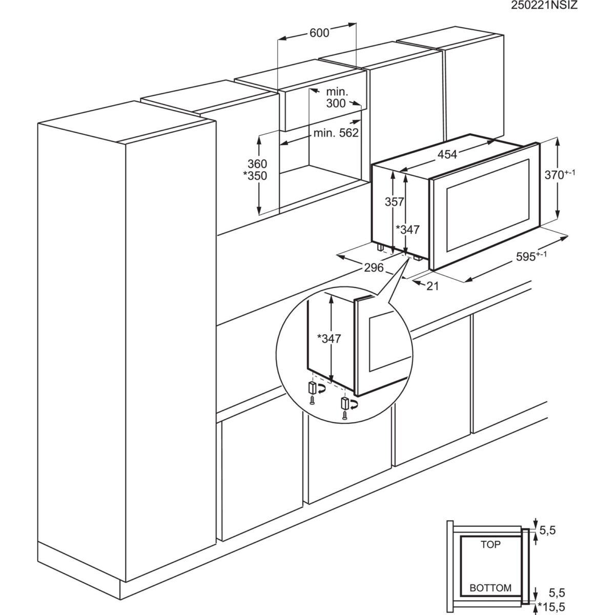 AEG NMB6S171SB integreeritav mikrolaineahi - Image 6